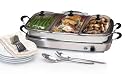 Maxi-Matic EWM-9933 Elite Platinum 3-Tray 2-1/2-Quart Buffet Server, Stainless