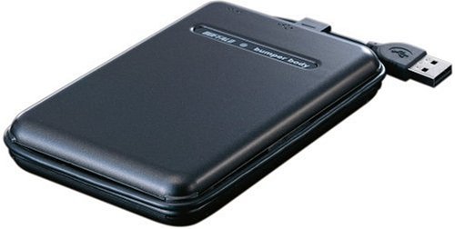 BUFFALO TurboUSB USB2.0用 ポータブルHDD 500GB ブラック HD-PS500U2-BK