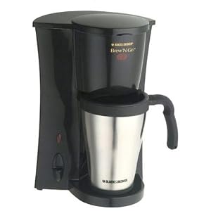 Applica Black and Decker DCM18S Black and Decker Brew N' Go Personal Coffeemaker With... by Applica Consumer Prod