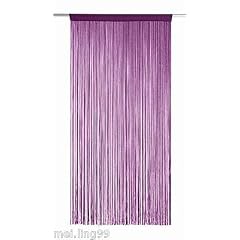 Fadenvorhang Fadenstore Violett Lila 2,30m x 1m