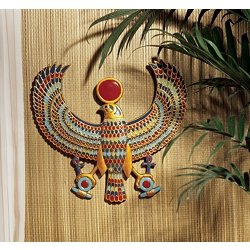 Horus Egyptian Sculpture Wall Plaque New home garden