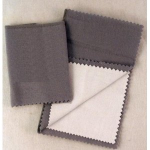 Blitz Non-Toxic Gem & Jewelry Cleaner (Concentrate 8oz.) with 100% Cotton Flannel All-in-one Jewelry Cleaning, Polishing & Buffing Cloth (2-Ply)