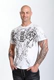 Best Price Red Chapter Clothing Mens Angel Devil Ambigram Shirt White