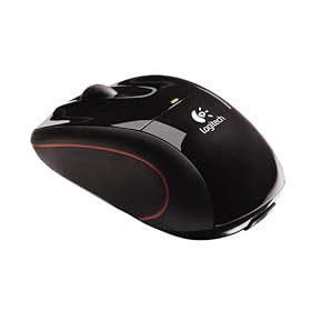 Logitech V320 Cordless Optical Mouse for Notebooks - Black by Logitech