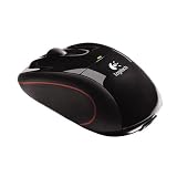 Logitech V320 Cordless Optical Mouse for Notebooks - Black