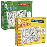 Pressman Diary of a Whimpy Kid 200 Piece Puzzle 2 Pack - Books 3 and 4