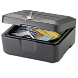 SentrySafe 12 Hour FIRE-SAFE Box 0.15 Cubic Feet Black 0500