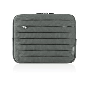 Belkin F8N277tt131 Pleated Sleeve for iPad - Flint Gray