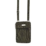 Baggallini Zebra Crinkle Nylon Wallet bagg Small