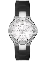 GUESS? Womens 10582L Crystal Accented Watch