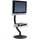 BDI ASPECT 9760 Black Cantilever TV Stand