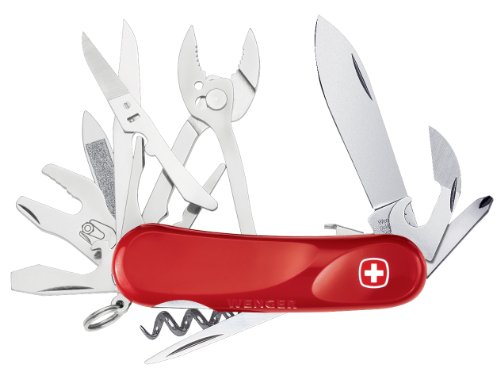 Wenger 16817 Evolution Lock S 557 Swiss Army Knife Ergo Grip With Safety Lock Blade