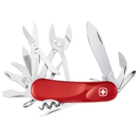 Wenger 16817 Evolution Lock S 557 Swiss Army Knife Ergo Grip With Safety Lock Blade