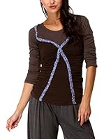 IAN MOSH Camiseta Manga Larga Chejov (Marrón)