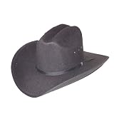 Black Faux Felt Cowboy Hat Kids One Size Fits All by Western Express