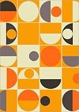 poster / affiche panton orange est disperible en (L x H): 70 x 100 cm de art studio