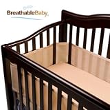 Breathable Baby Bumper Mocha