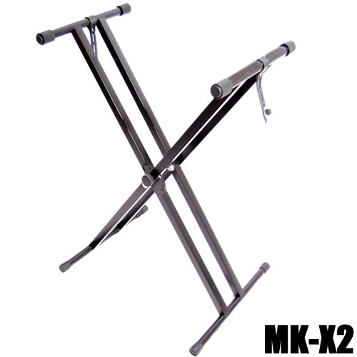 Keyboardständer Keyboard doppelstrebig Ständer Piano Stativ DynaSun MK-X2 Doppel X Form klappbar
