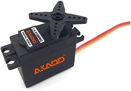 AXADD S1500MD 15kg.cm 360 Degree Continuous Rotation Metal Gear Digital RC Servo For Robot Hobby Motor Heli Robot Helicopters