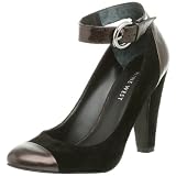 Nine West Womens Jostle Pump,Black/Bronze,8 M