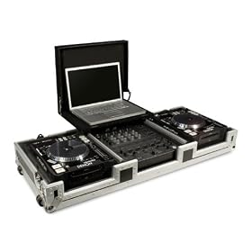 Road Ready RRL10CDJW 10 inch LAPTOP COFFIN FOR LARGE FORMAT CD PLAYERS by 