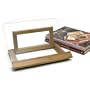 Lipper International Bamboo and Acrylic Cookbook Holder