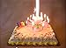 BdayCandle Magical Happy Birthday Candle Sparkling Singing Cake Topper