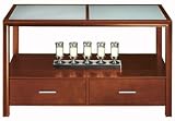 Denmark Console Table 2-DRAWER CARAMEL