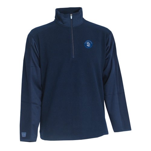 San Diego Padres Frost Polar Fleece Pullover (Team Color) - Large