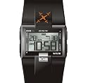 Oxbow - 4500301 - Montre Enfant - Quartz analogique - Bracelet en Plastique noir