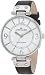 Anne Klein,AK Anne Klein Women's 109169WTBK Silver-Tone Round black Leather Strap Watch,AK Anne Klein,109169WTBK,ANNE KLEIN-10493