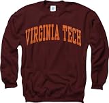 Virginia Tech Hokies Maroon Arch Crewneck Sweatshirt