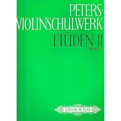 Peters Violinschulwerk - der bew�hrte Et�den Band 2 : f�r Violine mit Bleistift - Noten/sheet music
