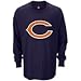 Youth Chicago Bears L/S Primary Navy Shirt