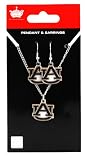 Auburn Tigers - NCAA Earrings & Pendant Necklace Gift Set