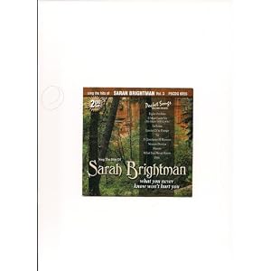 Sing The Hits of Sarah Brightman, Vol. 3