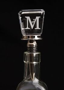 Monogram Bottle Stopper - M