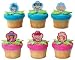 Strawberry Shortcake Cupcake Rings - 12ct