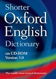 Shorter Oxford English Dictionary on CD-ROM Version 3.0