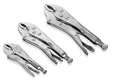 41GxdeayrML. SL160  3 pc. Curved Locking Pliers Set