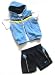 Nike Baby 3-piece Shorts Set in Blue, Yellow (T-shirt, Vest and Shorts)