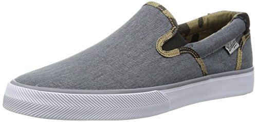 C1RCA Men's Corpus Skate Shoe, Bohnam Charcoal/Camo, 11 M US