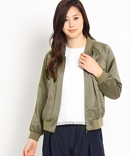 (アンタイトル) UNTITLED タンブラーサテンブルゾン 15349315