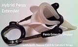Hybrid Style Penis Extender with Both Strap and Cord 6-rod System