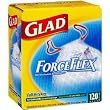 Glad ForceFlex Tall Kitchen Bags, 13 Gallon (120 Bags) [Health and Beauty]