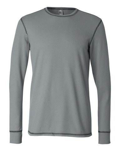 Bella+Canvas Men's Thermal Blended Long-Sleeve Tee