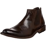 Steve Madden Men's P-Tremon Dress Boot,Brown Leather,9.5 M US
