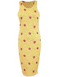 Vintage Animal Print Tank Knit  Dress