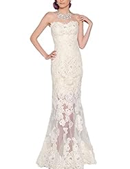 Strapless Sweetheart Lace Sleeveless 2015 Floral Print Satin/Tulle  Dress