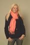 PASHMINA SHAWL (LARGE) IN LIGHT CORAL color from CASHMERE PASHMINA GROUP